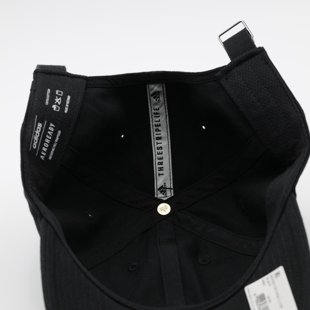 Adidas Women's Cotton Adjustable Strap‎ Saturday Hat Black One Size Fit - Picture 8 of 9